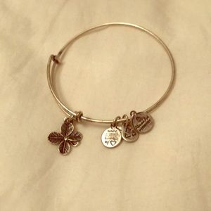 Alex and Ani flower bracelet
